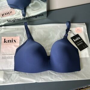 Knix WingWoman Contour Bra Midnight 34C